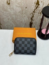 Loui_s vuitton premium wallet with box 88001 (black checks)