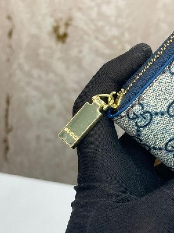 GUCC_I PREMIUM LADIES WALLET AAA60067 - BLUE BIG GG