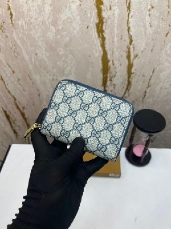 GUCC_I PREMIUM LADIES WALLET AAA60067 - BLUE BIG GG