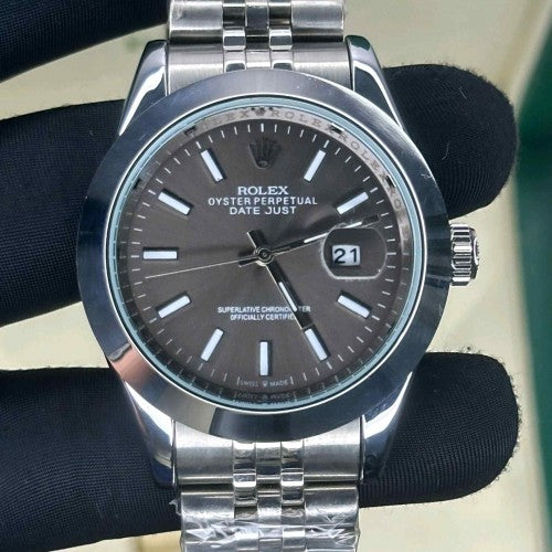 rollex_date just silver grey F310