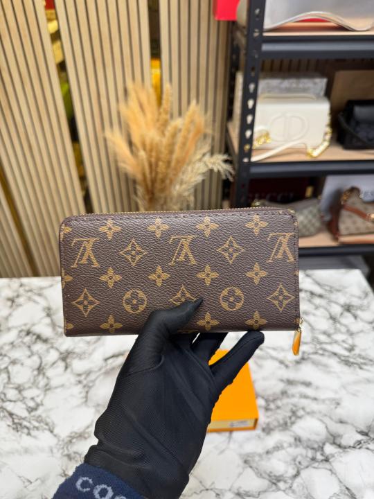 Loui_s Vuitton Premium Quality Long Wallet With Box (60017) (Monogram)