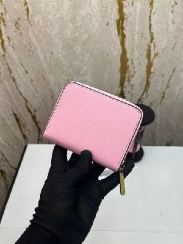 MICHAEL_KORS MINI PREMIUM WALLET WITH OG BOX MK60015 - PINK