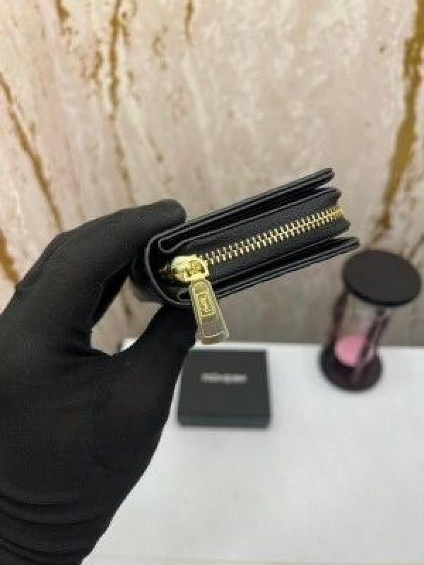 YSL PREMIUM WALLET WITH OG BOX AAA 9111 ( BLACK)