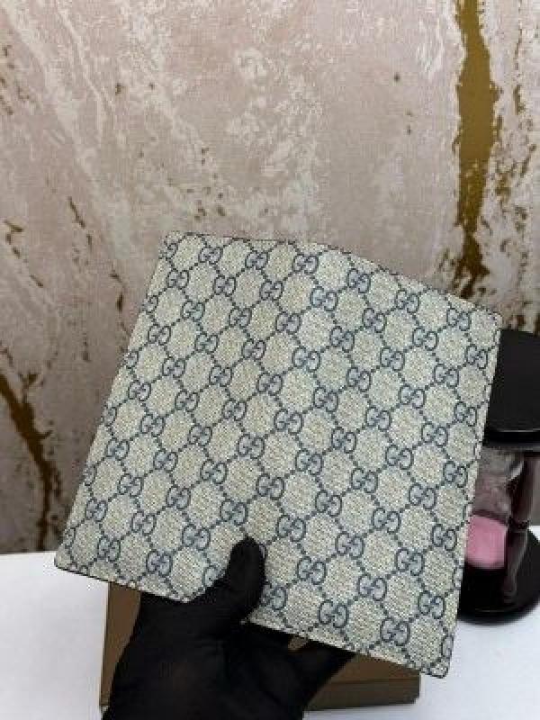 GUCC_I LONG WALLET WITH OG BOX PREMIUM QUALITY GG PRINT (BLUE) (AAA62665