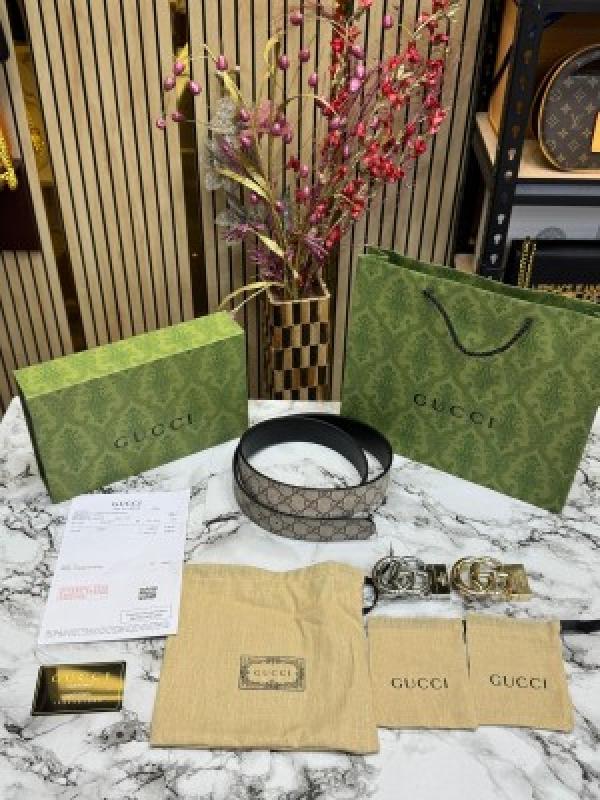 GUCC_I BELT COMBO PREMIUM QUALITY WITH OG BOX DUST BAG CARRY BAG G 2