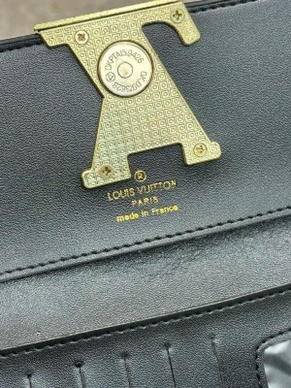 Loui_s Vuitton Yayoi Kusama Collaboration Portefeuille Capucines Long Wallet White (m1983-55)