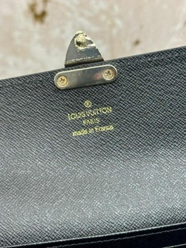 LOUI_S VUITTON PREMIUM WALLET WITH BOX PL3128 (BLACK DAMIER )