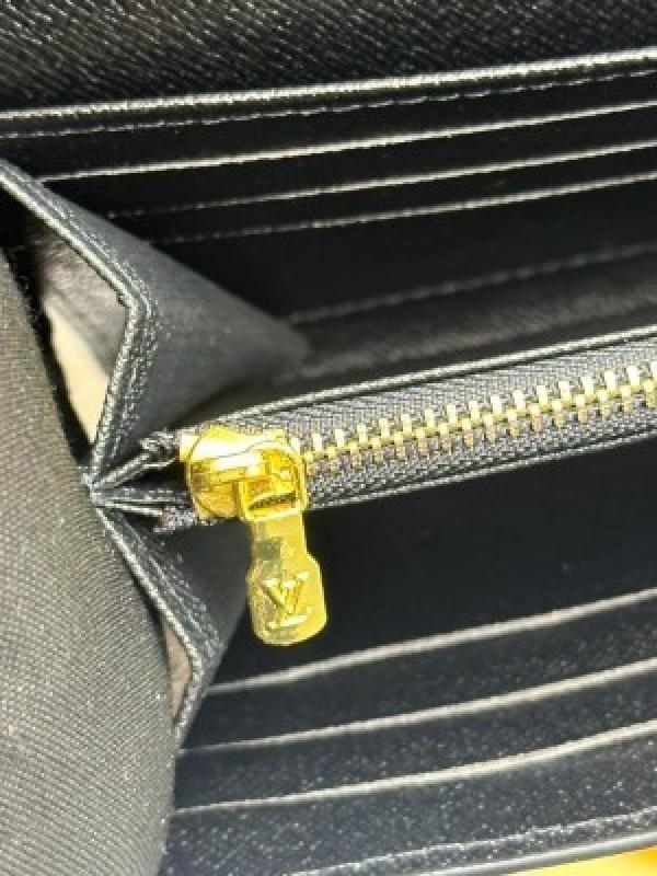 LOUI_S VUITTON PREMIUM WALLET WITH BOX PL3128 (BLACK DAMIER )