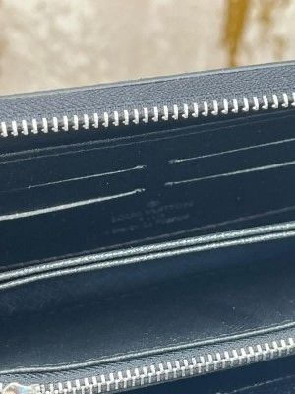 LOUI_S VUITTON PREMIUM WALLET WITH OG BOX AAA60017 [BLACK STYLE]
