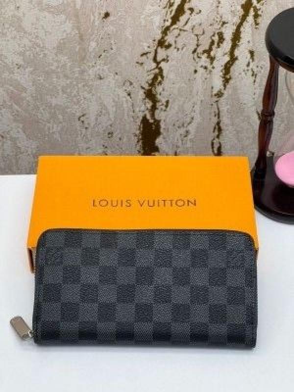 LOUI_S VUITTON PREMIUM WALLET WITH OG BOX AAA60017 [BLACK STYLE]