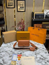 LOUI_S vuitton officier pouch sling bag with og dust bag & double box including carry bag premium quality [orange]