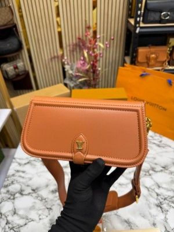 LOUI_S vuitton officier pouch sling bag with og dust bag & double box including carry bag premium quality [orange]