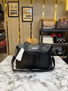 Calvin_Klein Signature Weekender Carry Ease Compartments Travel Duffle Bag (Black)