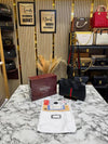 Gucc_i GG Noir With Stripe Mini Shoulder Bag Includes Box & Dust Bag (Black)