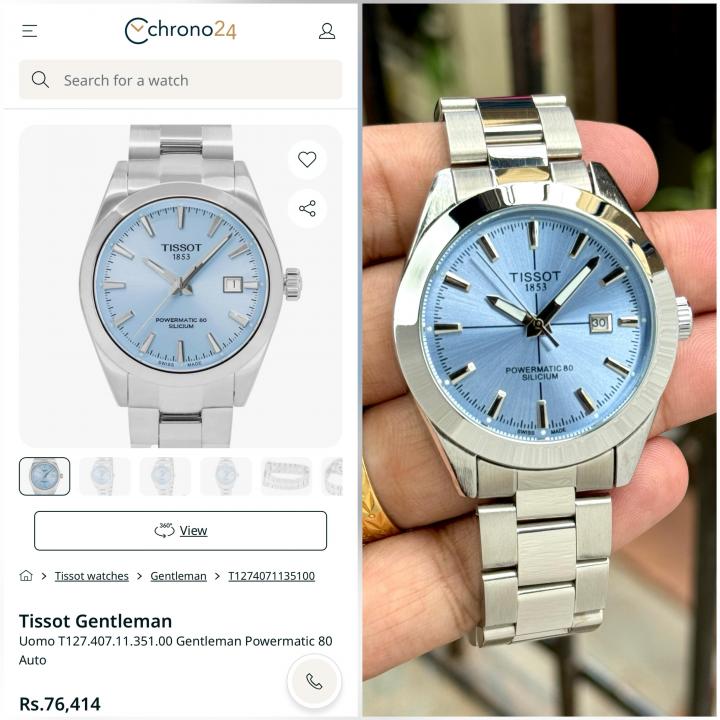 TISSO_T GENTLEMAN POWER MATIC WATCH