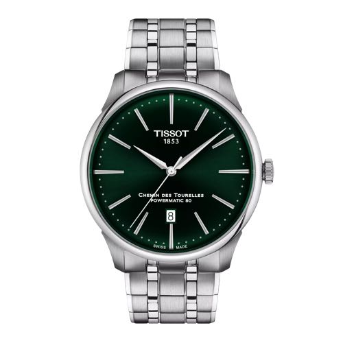 Tissot Chemin Des Tourelles Silver Green