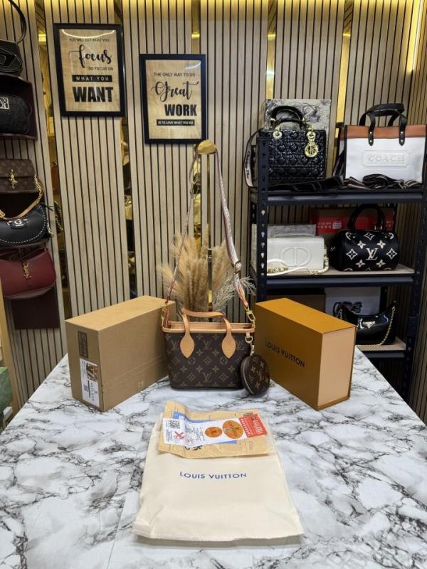 loui_s_vuitto_n mini neverfull premium quality with double box packing (m46705)
