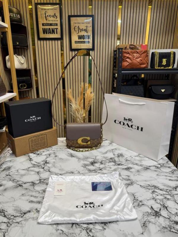 Coach_Idol_Bag_Signature_Shoulder_Bag_With_Double_Og_Box_And_Dust_Bag_Including_Carry_Bag_(C339-Greyish)