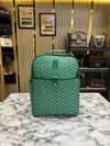 Galpin chevron backpack premium quality backpack (green)