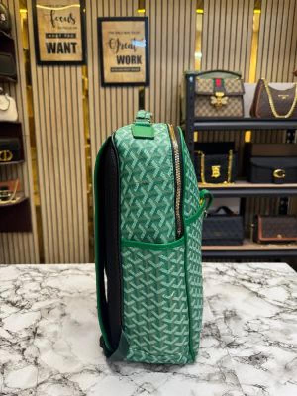 Galpin chevron backpack premium quality backpack (green)