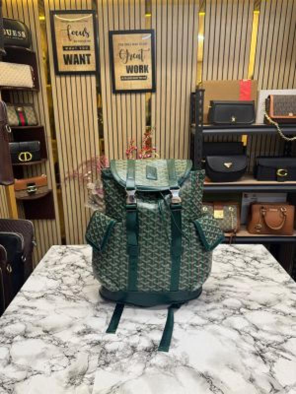 Goyar_d alpin backpack in ian pattern  premium quality (green)