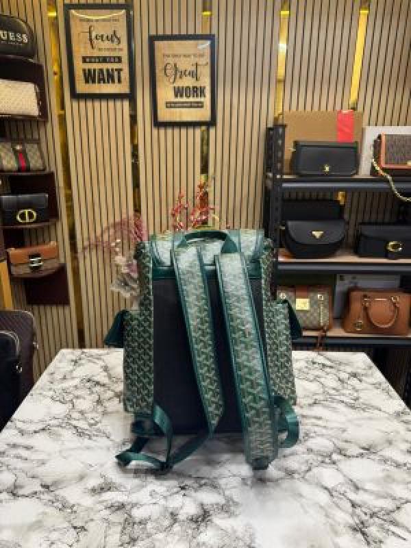Goyar_d alpin backpack in ian pattern  premium quality (green)