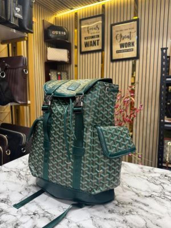 Goyar_d alpin backpack in ian pattern  premium quality (green)