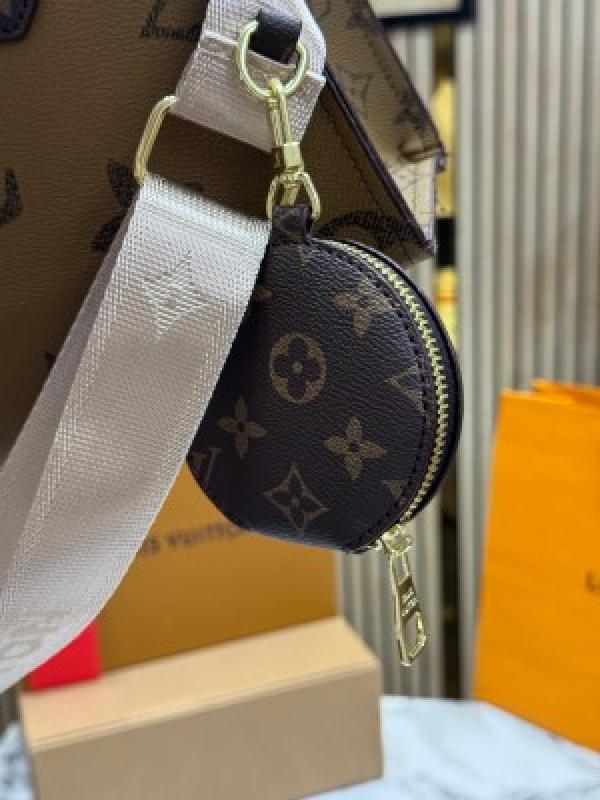 Loui_s Vuitton Onthego Pm With Double Og Box And Dust Bag Including CarryBag (Brown)