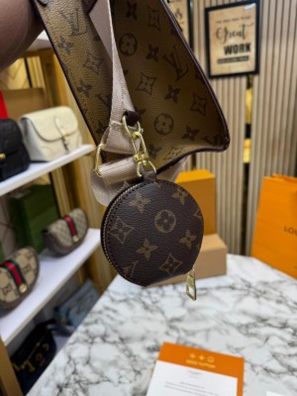 Loui_s Vuitton Onthego Pm With Double Og Box And Dust Bag Including CarryBag (Brown)