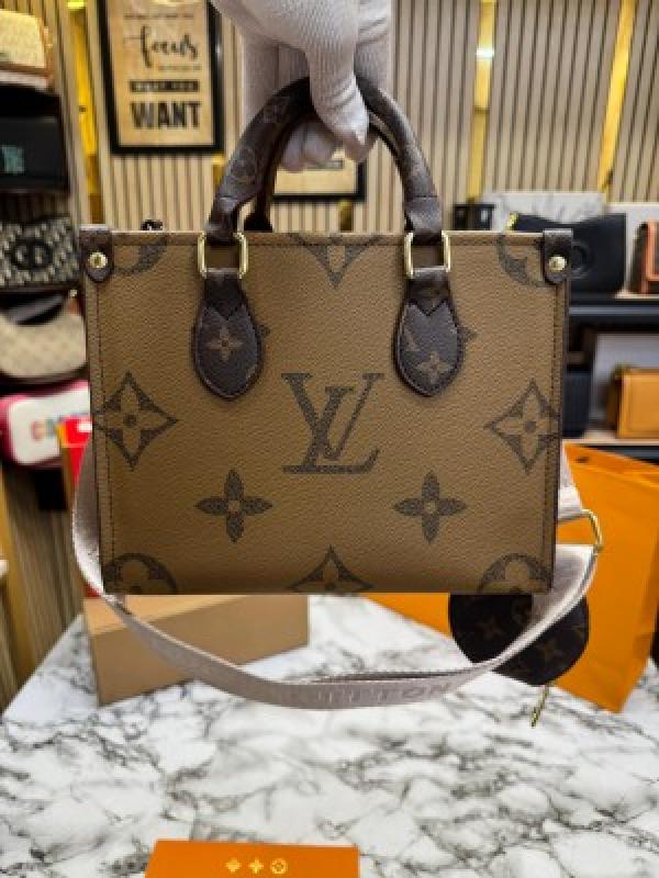 Loui_s Vuitton Onthego Pm With Double Og Box And Dust Bag Including CarryBag (Brown)