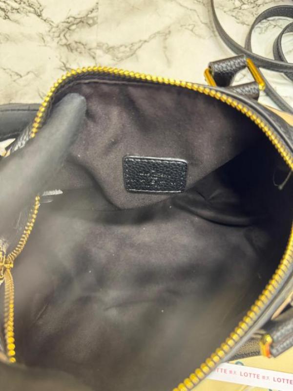 Loui_s vuitton speedy bandouliere handbag in monogram canvas with double og box and dust bag (black-43835