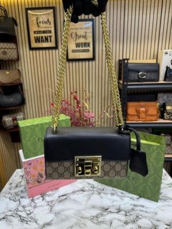 GUCCI_PADLOCK_SHOULDER_BAG_WITH_DOUBLE_OG_BOX_DUST_BAG_(BLACK)