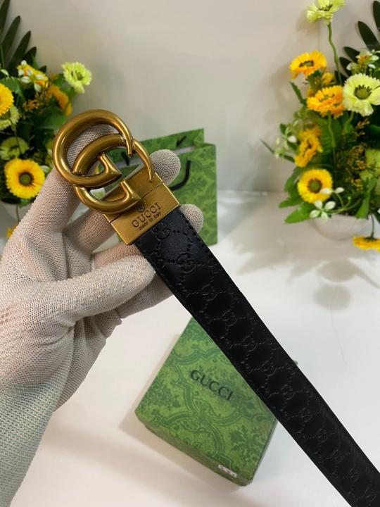 GUCC_I  PREMIUM REVERSE BELT  WID OG  BOX 230