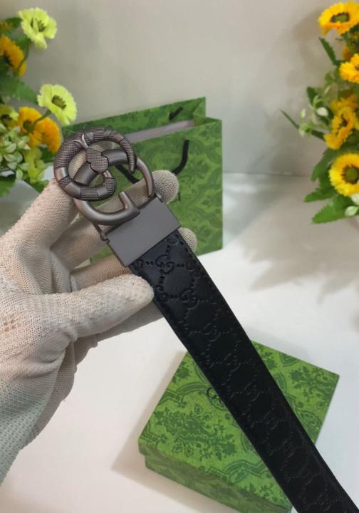 GUCC_I SNAKE PREMIUM REVERSE BELT  WID OG  BOX 231