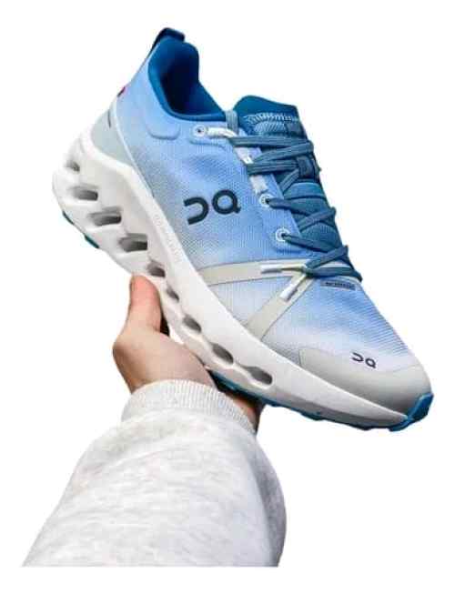 On Cloudsurfer Trail Waterproof Chambray Glacier