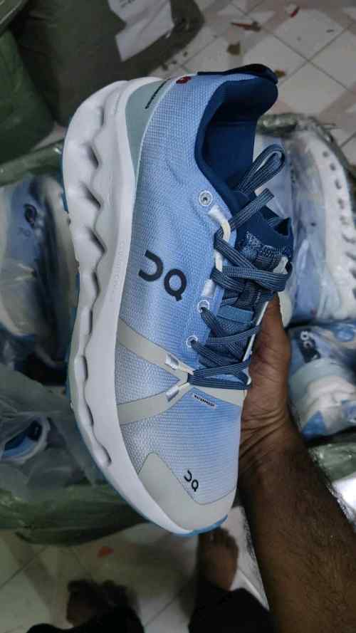 On Cloudsurfer Trail Waterproof Chambray Glacier