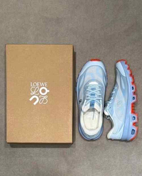 ON CLOUD X LOEWE BLUE RED WHITE
