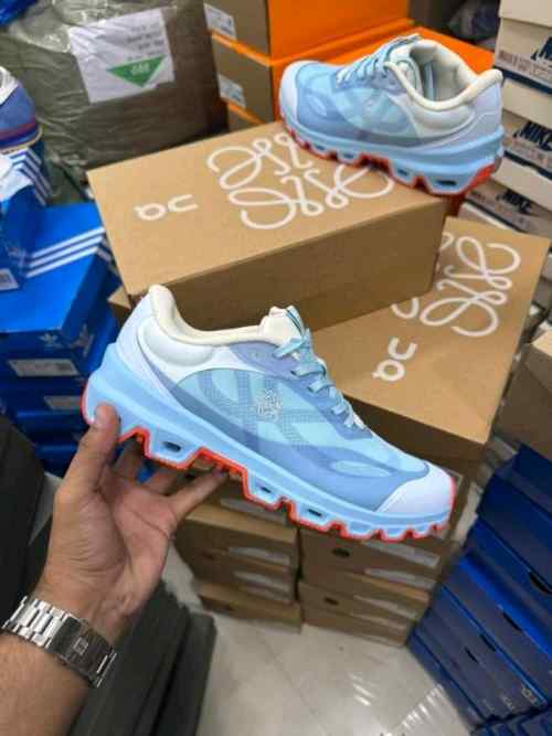 ON CLOUD X LOEWE BLUE RED WHITE