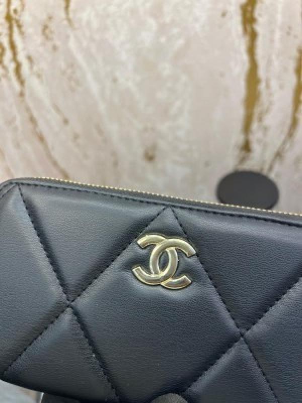 CHANEL_LONG_ZIP_AROUND_WALLET_WITH_BOX_(CHANEL-60017_BLACK)