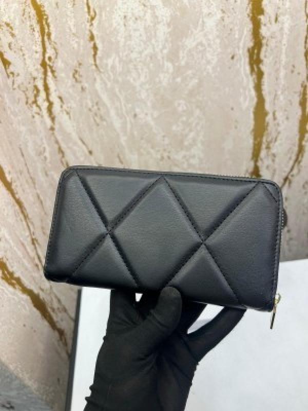 CHANEL_LONG_ZIP_AROUND_WALLET_WITH_BOX_(CHANEL-60017_BLACK)