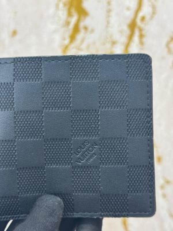 LOUI_S VUITTON DIAMER WALLET COMBO WITH OG BOX AND CARRY BAG PREMIUM QUALITY
