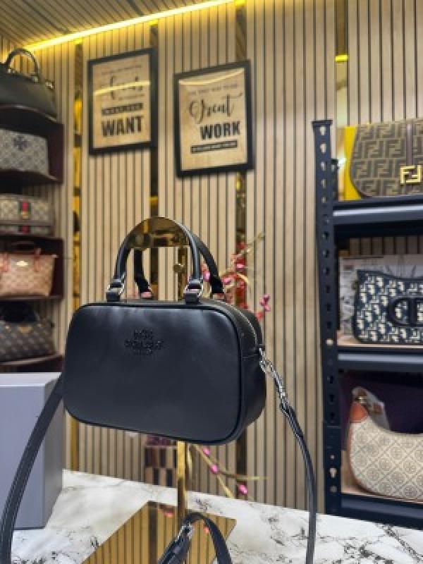 Coach_Satchel_Women_Crossbody_Bag_Sling_Bag_With_Box_And_DustBag_(Black)