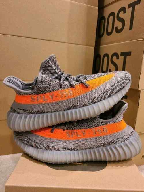 adidass Yeezy 350 sply grey orange Semi UA with full kit