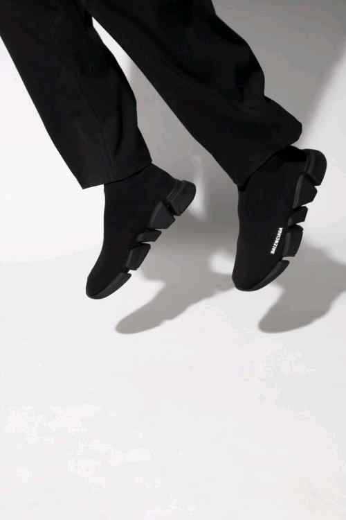 BALENCIAGAA SPEED KNIT 2 0 TRAINER ALL BLACK