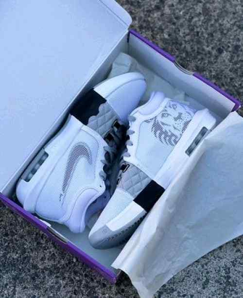 Nikee Lebron Witness 8 VIII White Black