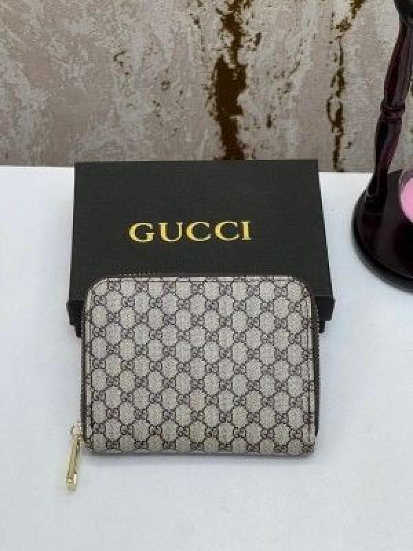 GUCC_I PREMIUM LADIES WALLET [ 8800- BROWN - MINI GG]