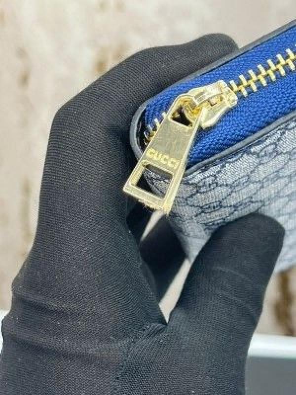 GUCC_I PREMIUM LADIES WALLET [ 8800-BLUE- MINI GG]