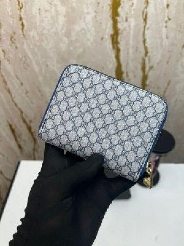 GUCC_I PREMIUM LADIES WALLET [ 8800-BLUE- MINI GG]