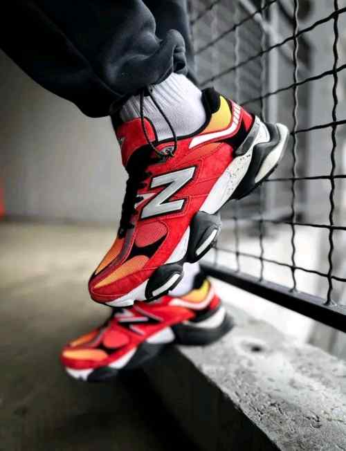 Neww Balance 9060 Fire Sign