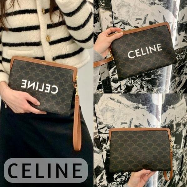 Celine_paris UniSex Messenger Pouch With Holder Ogbox Etc